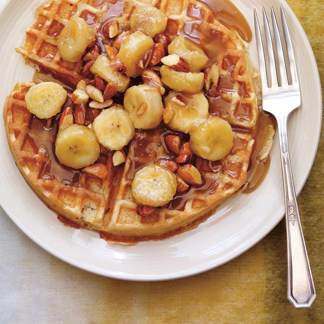 Oat and Almond Waffles