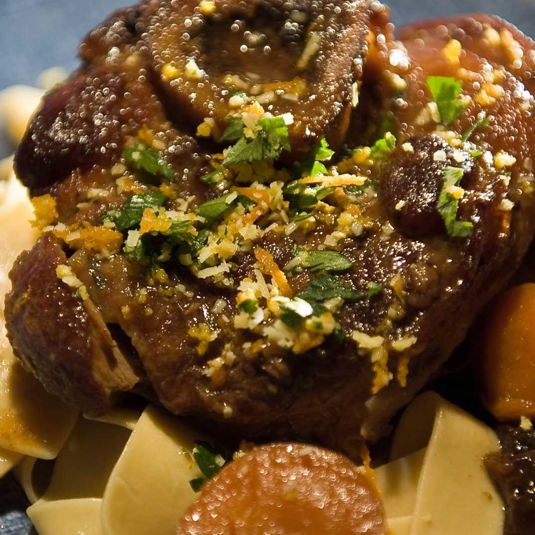 Osso Bucco with Orange and Prunes