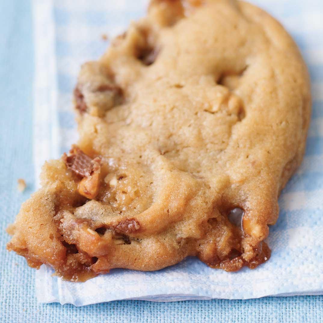 Peanut Butter and Oh Henry! Cookies