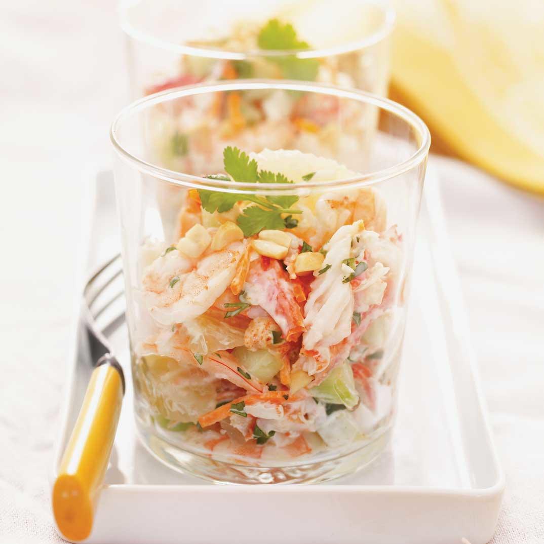 Pomelo and Spicy Crab Salad