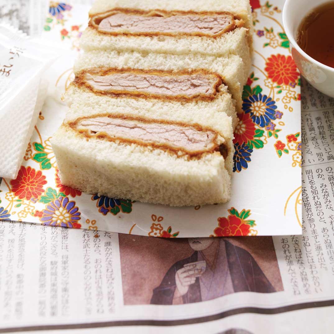 Pork Tonkatsu Sandwiches