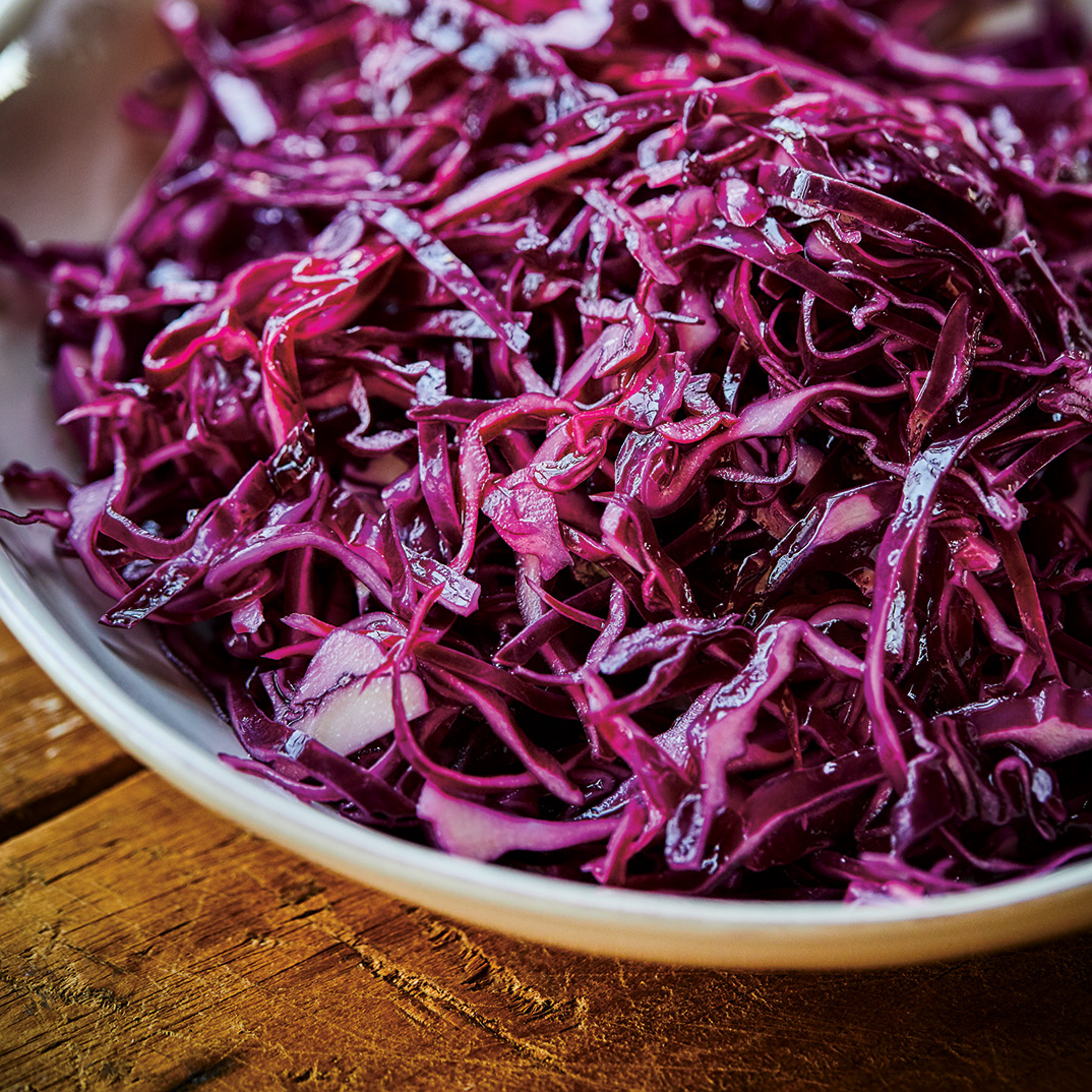 Red Cabbage Coleslaw