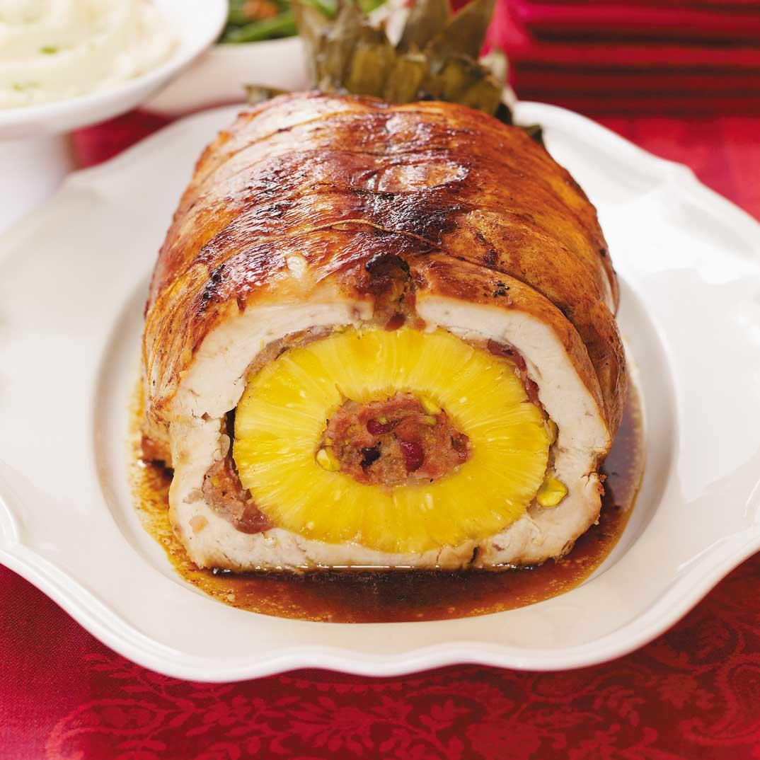 Rolled Pineapple Turkey Roast 