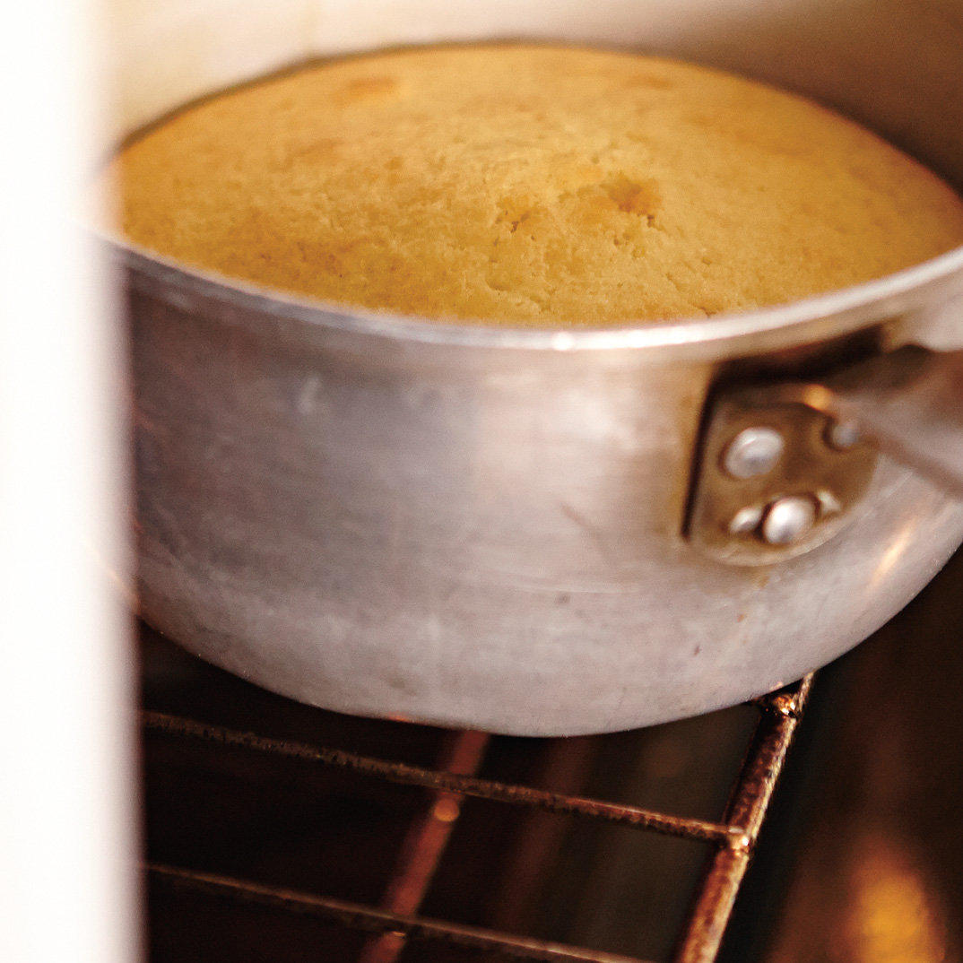 Saucepan Vanilla Cake