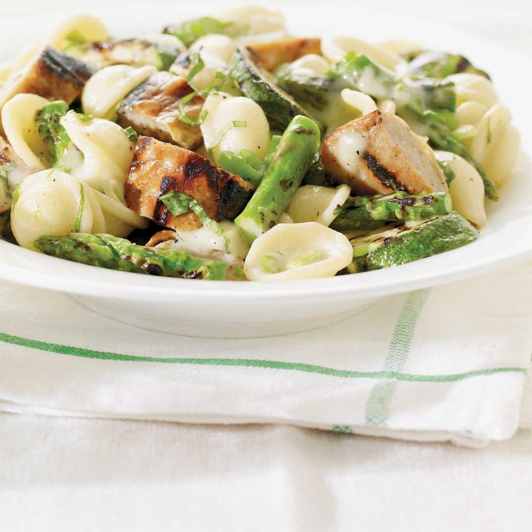 Sausage and Grilled Vegetable Pasta 