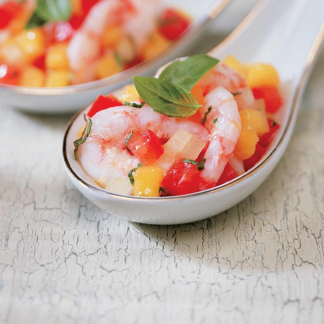 Shrimp with Mango Salsa