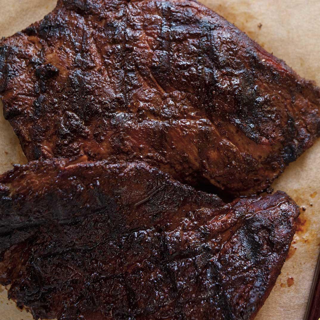 Spice and Cocoa Rubbed Flap Steak