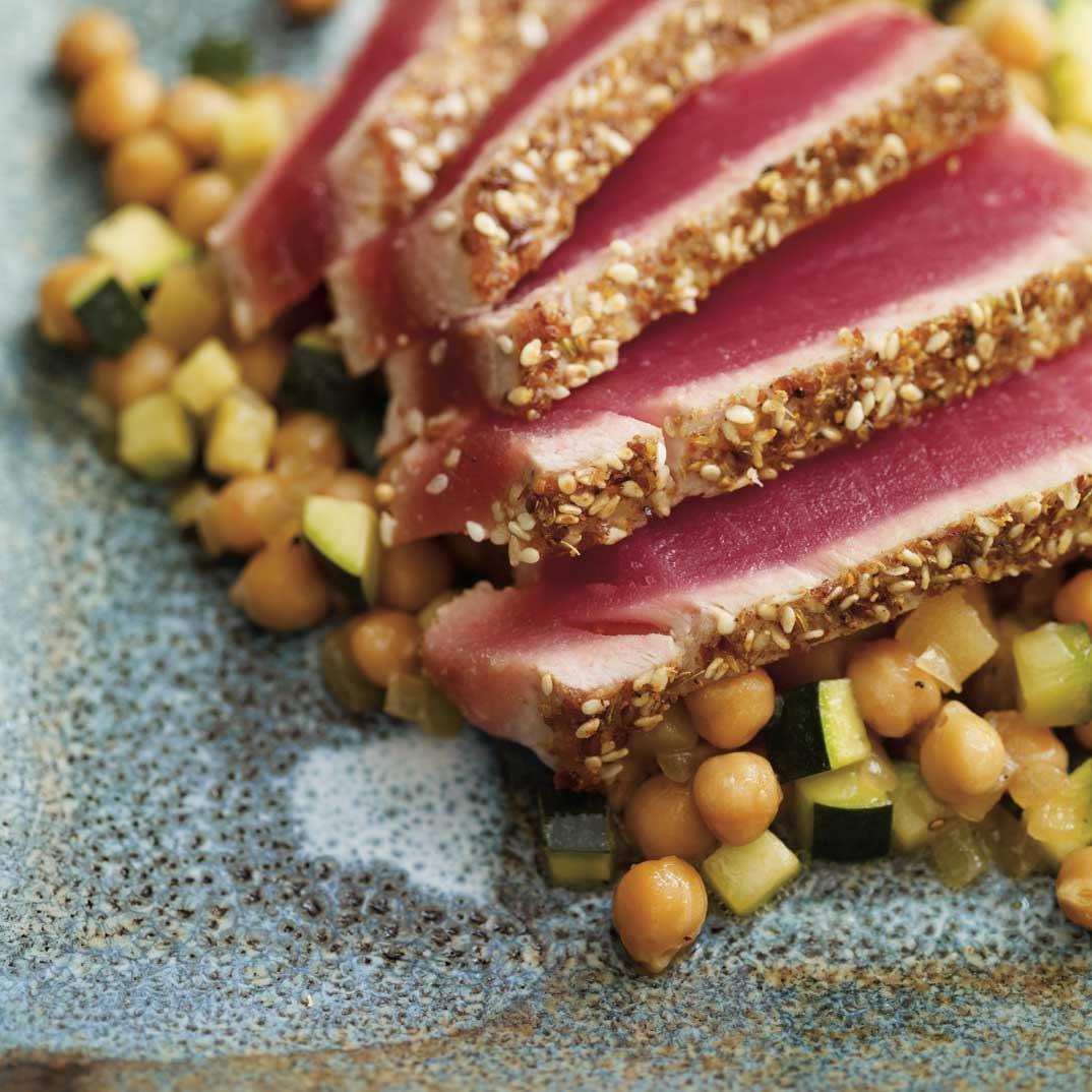 Spice-Crusted Tuna Steaks