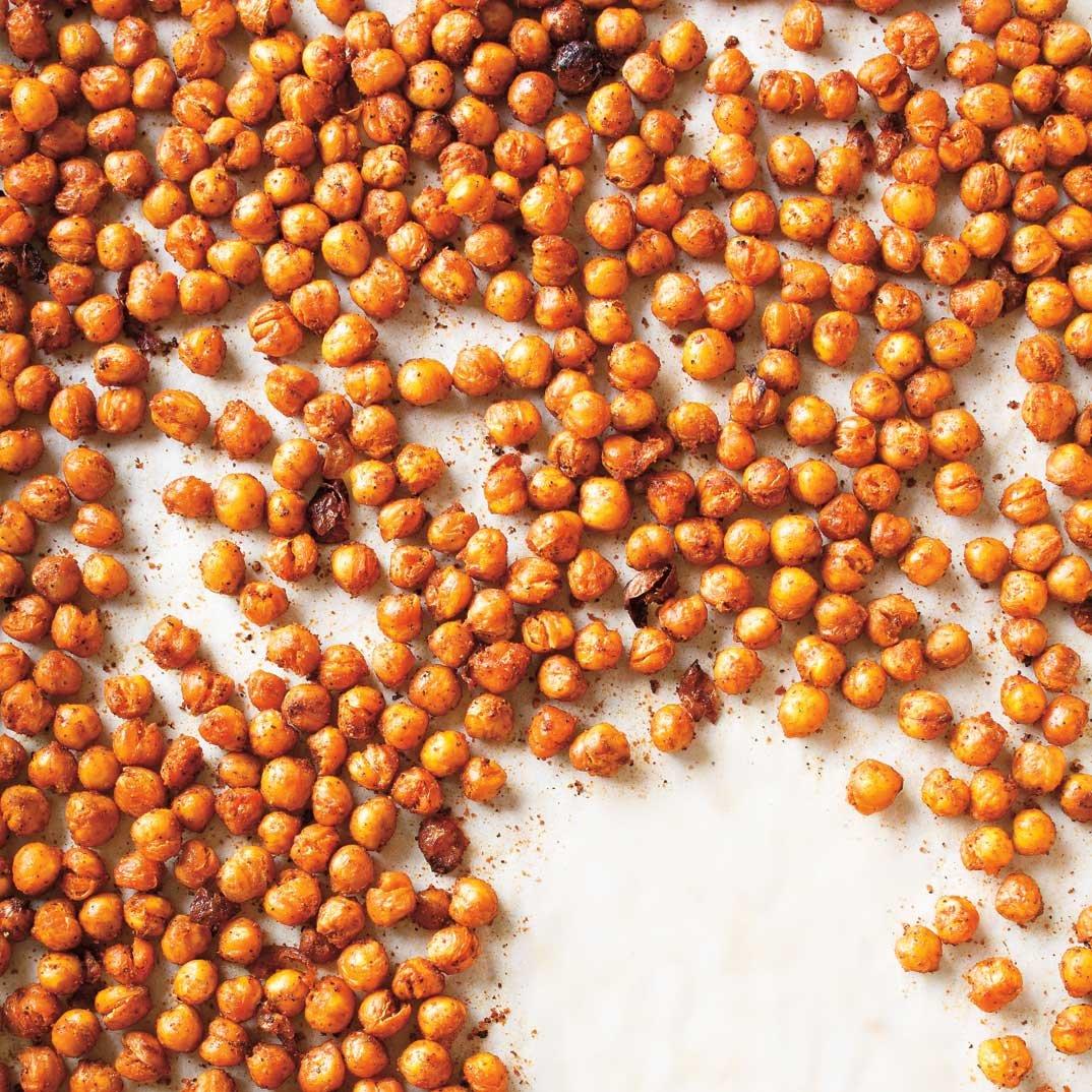 Spicy Roasted Chickpeas