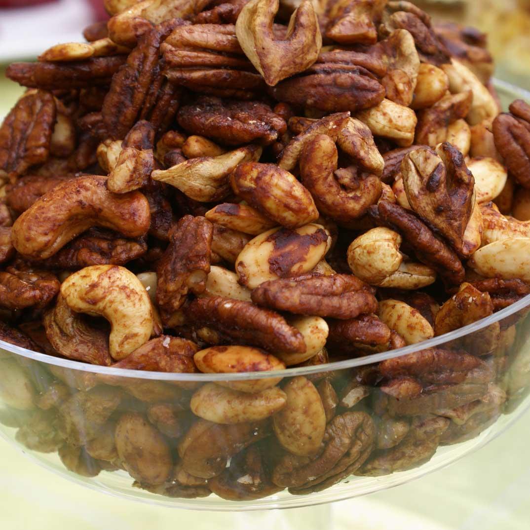 Spicy Tamari Nuts