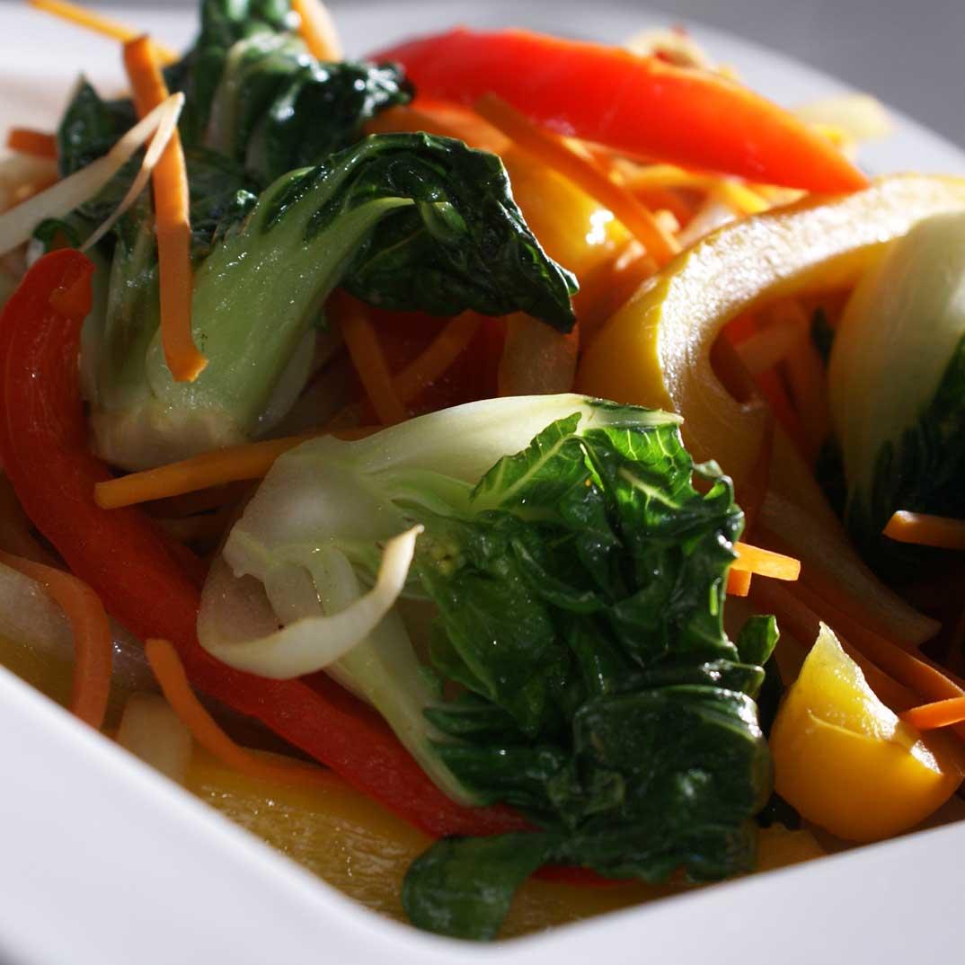 Stir-fried vegetables