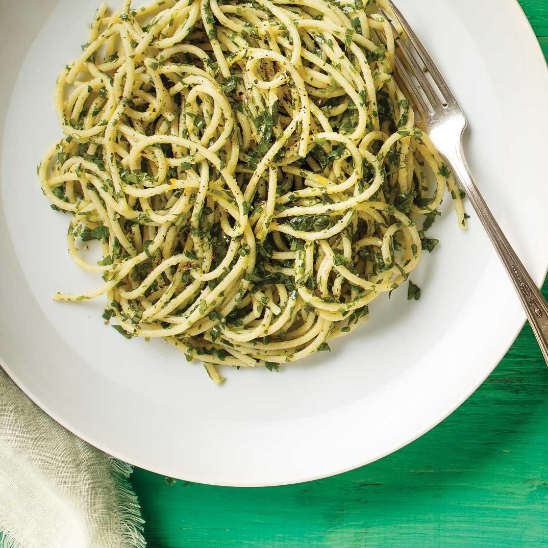 Thousand-Herb Spaghetti