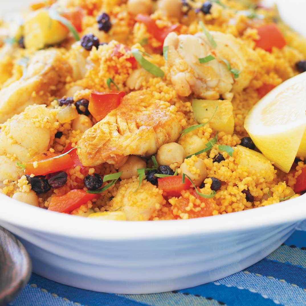 Tunisian-Style Couscous with Fish