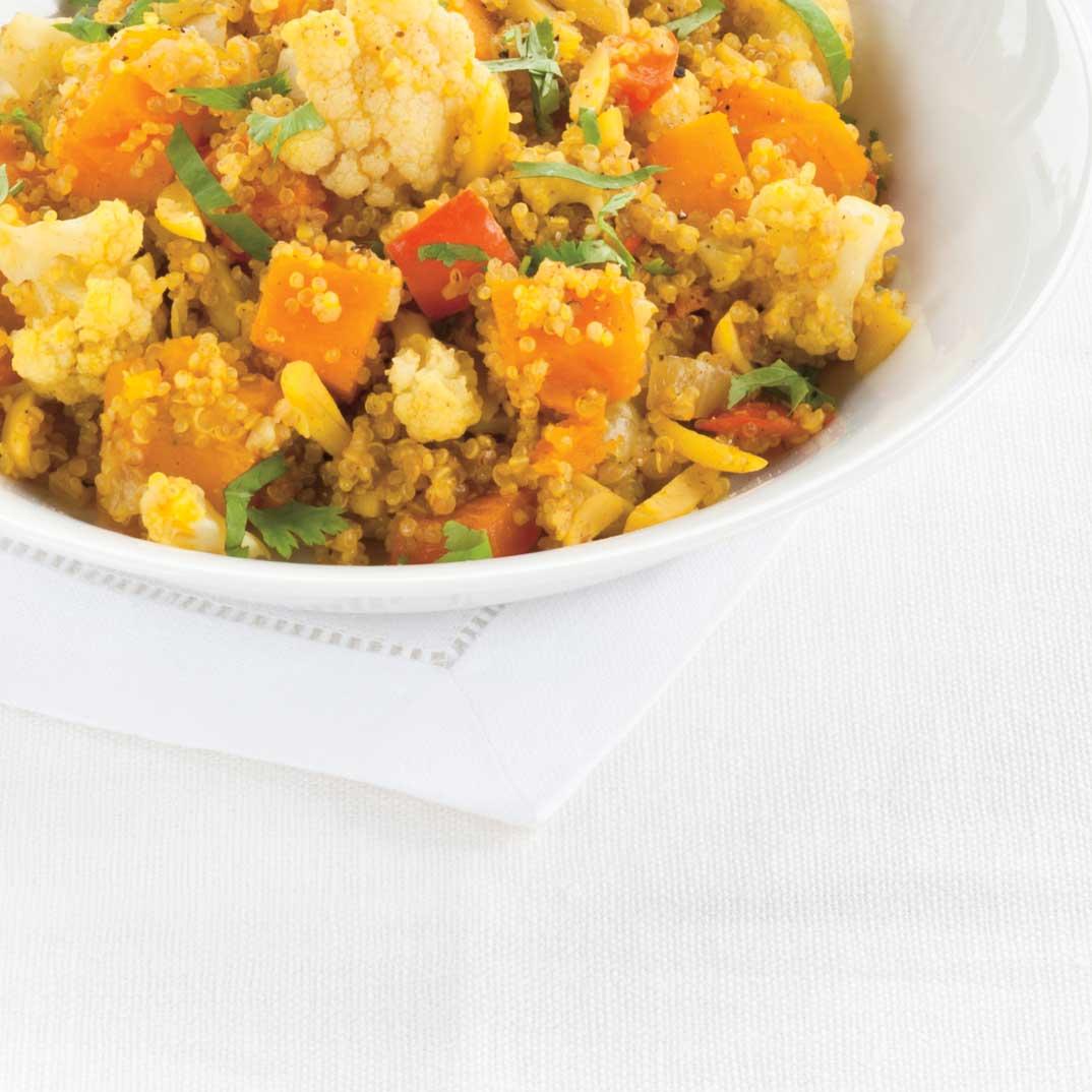 Vegetarian Quinoa Curry