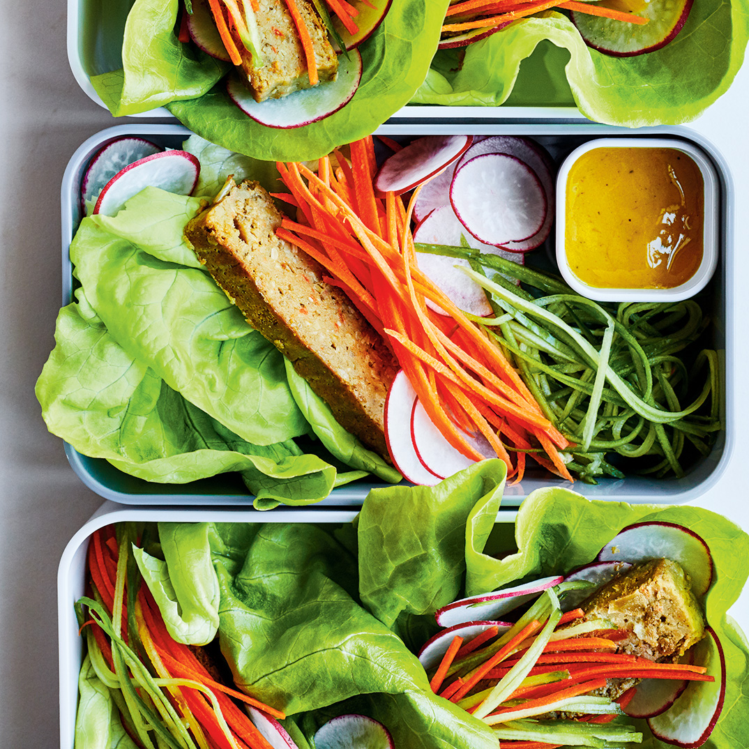 Veggie Pâté Lettuce Wraps