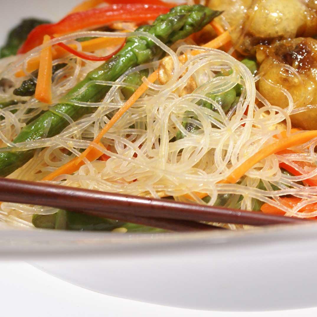 Vermicelli with Julienned Vegetables