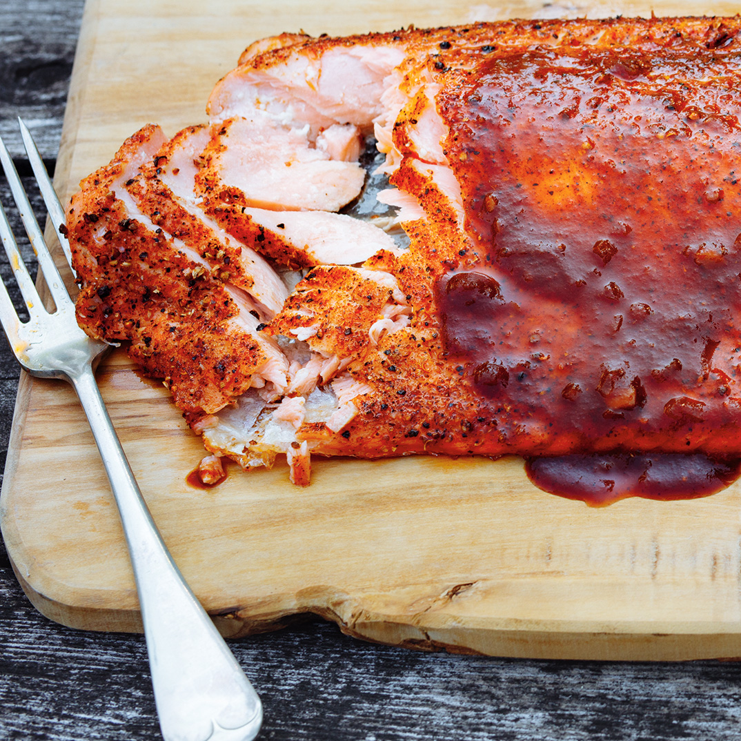 Whole Grilled Salmon Fillet